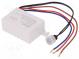 Twilight switch  IP54  230VAC  SPST-NO  wall mount  10A  -20÷40°C