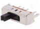Switch  slide  Pos  3  SP3T  0.1A/12VDC  ON-ON-ON  Mounting  THT