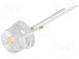 LED  8mm  white warm  140°  Front  convex  Pitch  5.16mm  2500-3500K
