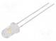 LED  5мм  белый теплый  14400÷18000мкд  30÷35лм  85°  2,7÷3,4В