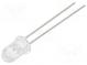 LED  5mm  orange  2180÷4200mcd  60°  20mA  1.8÷2.6V  Front  convex