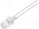 LED  5mm  red  60000÷75000mcd  15°  50mA  2÷2.6V  Front  convex