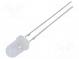 LED  5mm  yellow  2180÷3000mcd  100°  20mA  1.8÷2.6V  Front  convex