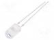 LED  5mm  blue  7000÷8400mcd  2.5÷3lm  30°  30mA  2.9÷3.4V  102mW