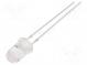 CRLED  5mm  blue  12000mcd  15°  14mA  5.5÷20V  Front  convex
