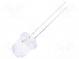 LED  8mm  blue  1560÷2180mcd  30°  Front  convex  Pitch  2.54mm