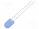 LED  rectangular  2.43x5x8.6mm  blue  150÷220mcd  100°  20mA