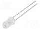 LED  5mm  green  10000÷12000mcd  9÷10lm  60°  30mA  2.7÷3.4V