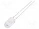 LED  5mm  green  25000÷30000mcd  8.5÷10lm  30°  30mA  2.9÷3.4V