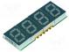 Display  LED  SMD  7-segment  10mm  red  4-15mcd  cathode  No.char 4