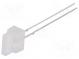 LED  rectangular  1.8x7.05mm  pink  150÷220mcd  30°  Front  flat