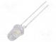 LED  5mm  white warm  90000÷110000mcd  8°  70mA  2.8÷3.6V