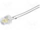 LED  5mm  white warm  100÷140mcd  120°  20mA  2.9÷3.6V