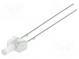 LED  2mm  white warm  330÷500mcd  90°  Front  flat  2.8÷3.6V  THT