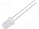 LED  5mm  orange  7000÷9000mcd  15°  20mA  1.8÷2.6V  Front  convex