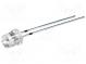 LED  5mm  orange  330÷450mcd  140°  20mA  1.8÷2.6V  Front  flat