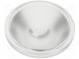 LED lens  round  colourless  30°