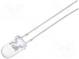 LED  5mm  green  7000÷10000mcd  30°  20mA  2.8÷4V  Front  convex