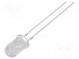 LED  5мм  красный  8500÷11000мкд  30°  20мА  1,8÷2,6В