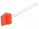 LED  rectangular  1.8x7.05mm  red  150÷220mcd  30°  Front  flat