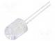 LED  10mm  red  10000÷12000mcd  30°  without flange  Front  convex