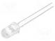 LED  5mm  red  1120÷1560mcd  30°  12÷20mA  5V  Front  convex