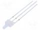 LED  2mm  red/blue  bicolour  750÷1120mcd  330÷500mcd  90°  anode