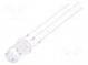LED  5mm  bicolour  red/blue  2180÷3000mcd  1120÷1560mcd  30°  5V