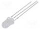 LED  5mm  bicolour  red/blue  2180÷3000mcd  1560÷2180mcd  30°  20mA