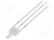 LED  2mm  red/green  bicolour  750÷1120mcd  1120÷1560mcd  90°  THT