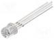 LED  5mm  tricolour  RGB  750÷1120mcd  1120÷1560mcd  500÷750mcd