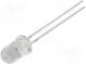 LED  5mm  blue  4200÷7000mcd  30°  20mA  2.8÷4V  Front  convex