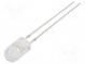 LED  5mm  white cold  18000÷22000mcd  8.5÷10lm  30°  30mA  2.9÷3.4V