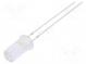 LED  5mm  white cold  1120÷1560mcd  100°  20mA  2.7÷3.4V