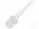 LED  8mm  white cold  3000÷4200mcd  30°  Front  convex