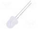 LED  8mm  white cold  5800÷7000mcd  30°  Front  convex