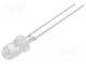 LED  5mm  yellow  40000÷55000mcd  15°  70mA  2÷2.6V  Front  convex