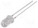 LED  5mm  yellow  10000mcd  30°  20mA  1.8÷2.4V  Front  convex