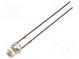 LED  3mm  yellow  220÷330mcd  140°  Front  flat  Pitch  2.54mm