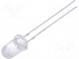 LED  5mm  yellow  7000÷9000mcd  15°  20mA  1.8÷2.6V  Front  convex