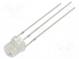 LED  5mm  bicolour  blue/yellow  330÷500mcd  750÷1120mcd  140°