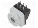 Encoding switch  Pos  10  THT  Rcont max  80mΩ  Rinsul min  100MΩ