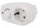 Plug socket strip  protective  Sockets  1  230VAC  16A