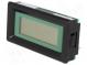 Panel DC voltage meter  LCD 3,5 digit 13mm  VDC  0÷200mV
