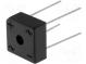 Single-phase bridge rectifier  Urmax 100V  If 10A  Ifsm 135A