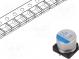 Capacitor  polymer  220uF  6.3VDC  ESR  15mΩ  PCJ  SMD  ±20%  2000h