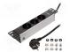Plug socket strip  protective  Sockets  3  230VAC  16A  1.8m  IP20