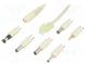 Adapter  Out  AMP,universal plugs set  1.8m