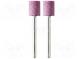 Grindingstone  Ø  10mm  Ø  3mm  Tip mat  aluminium oxide  2pcs.