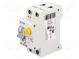 RCBO breaker  Inom  16A  Ires  30mA  Poles  1+N  230VAC  IP20  PKNM